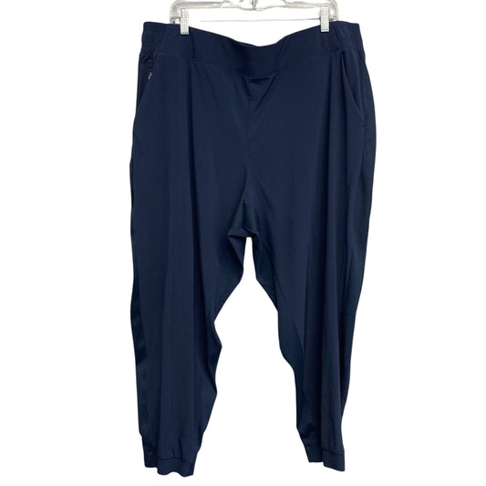 Athletic Pants By Athleta In Navy, Size:3X