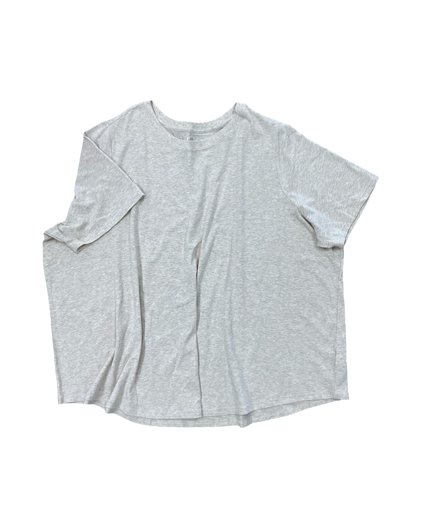 Top Ss Basic By Terra & Sky In Tan, Size:3X