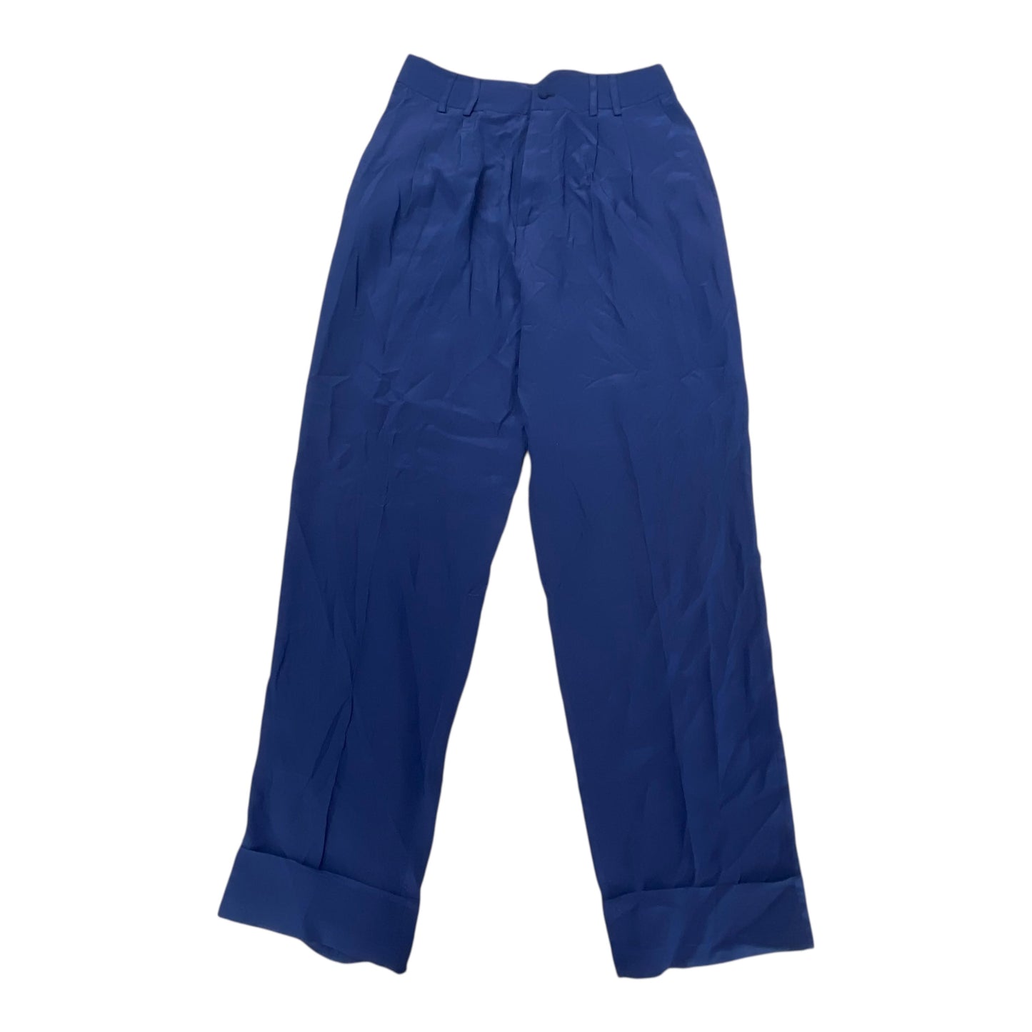 Pants Dress By  Cmc In Blue, Size:4
