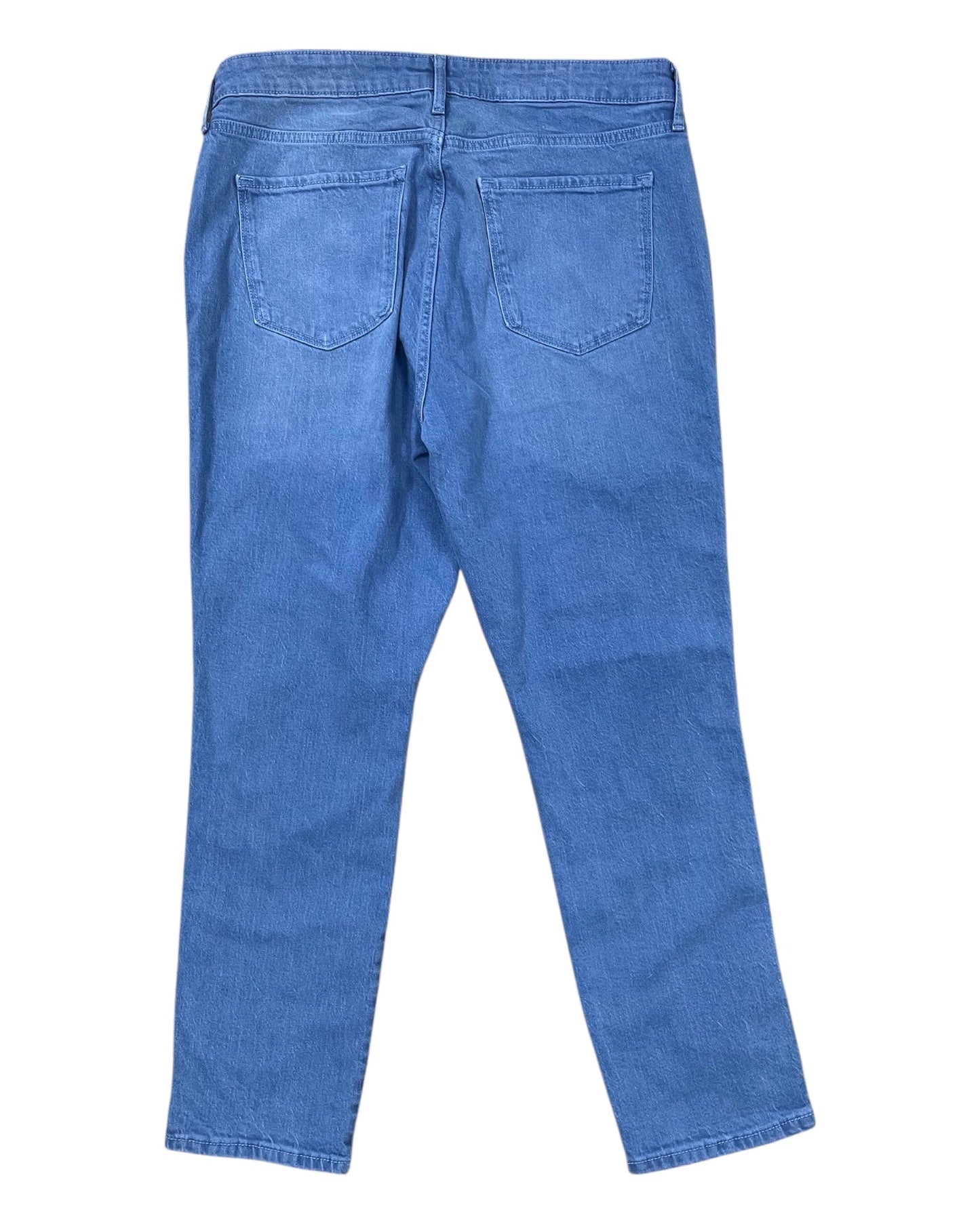 Jeans Straight By Old Navy In Blue Denim, Size:14