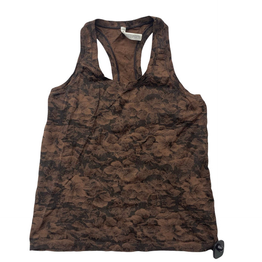 Athletic Tank Top By Athleta In Brown, Size:Xl