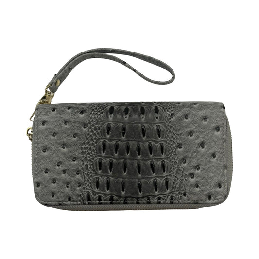 Wallet By Cme In Grey, Size:Large
