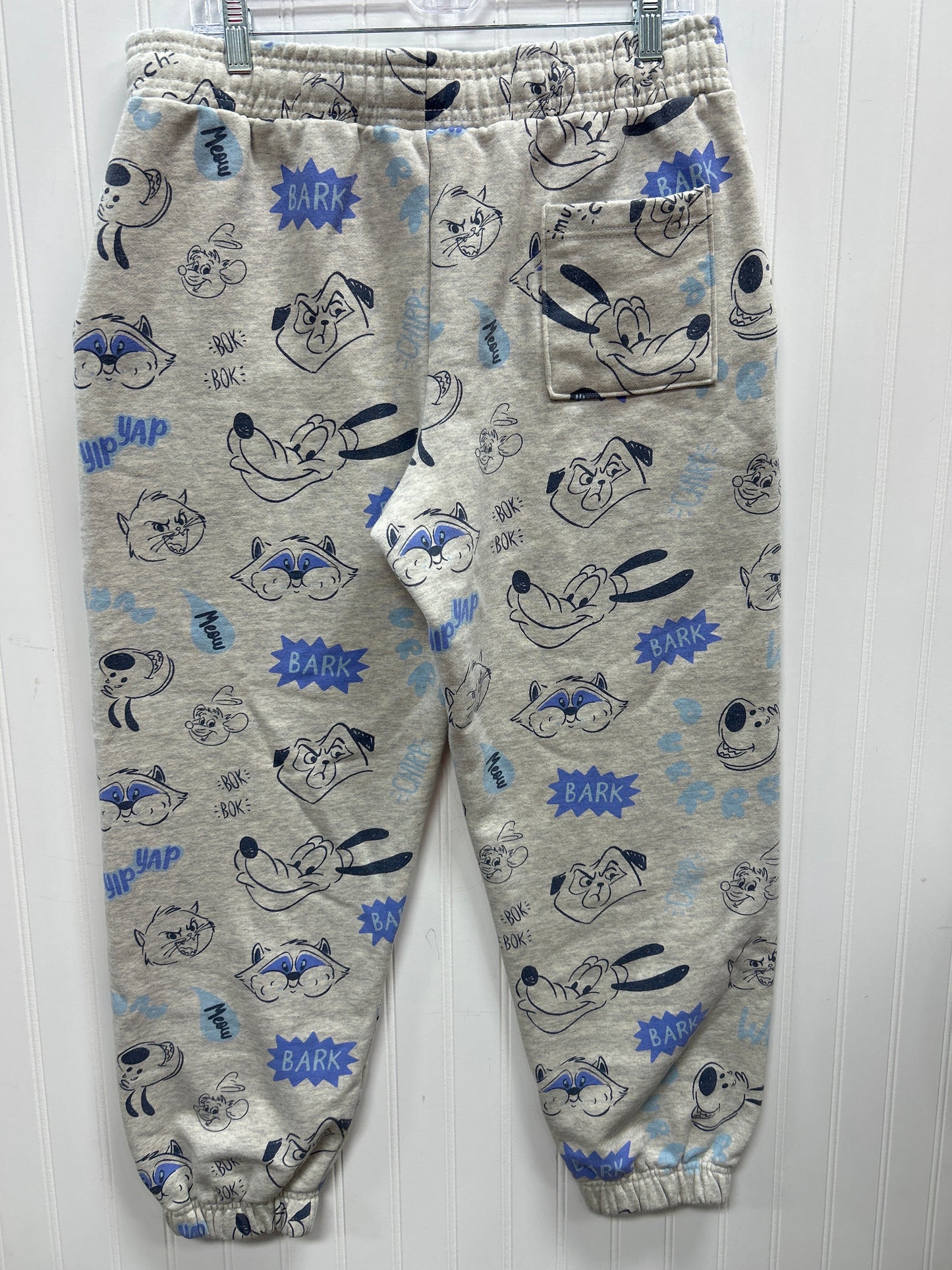 Athletic Pants By Disney In Grey, Size:M