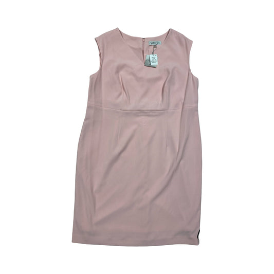 Dress Casual Midi By Kasper In Pink, Size:18