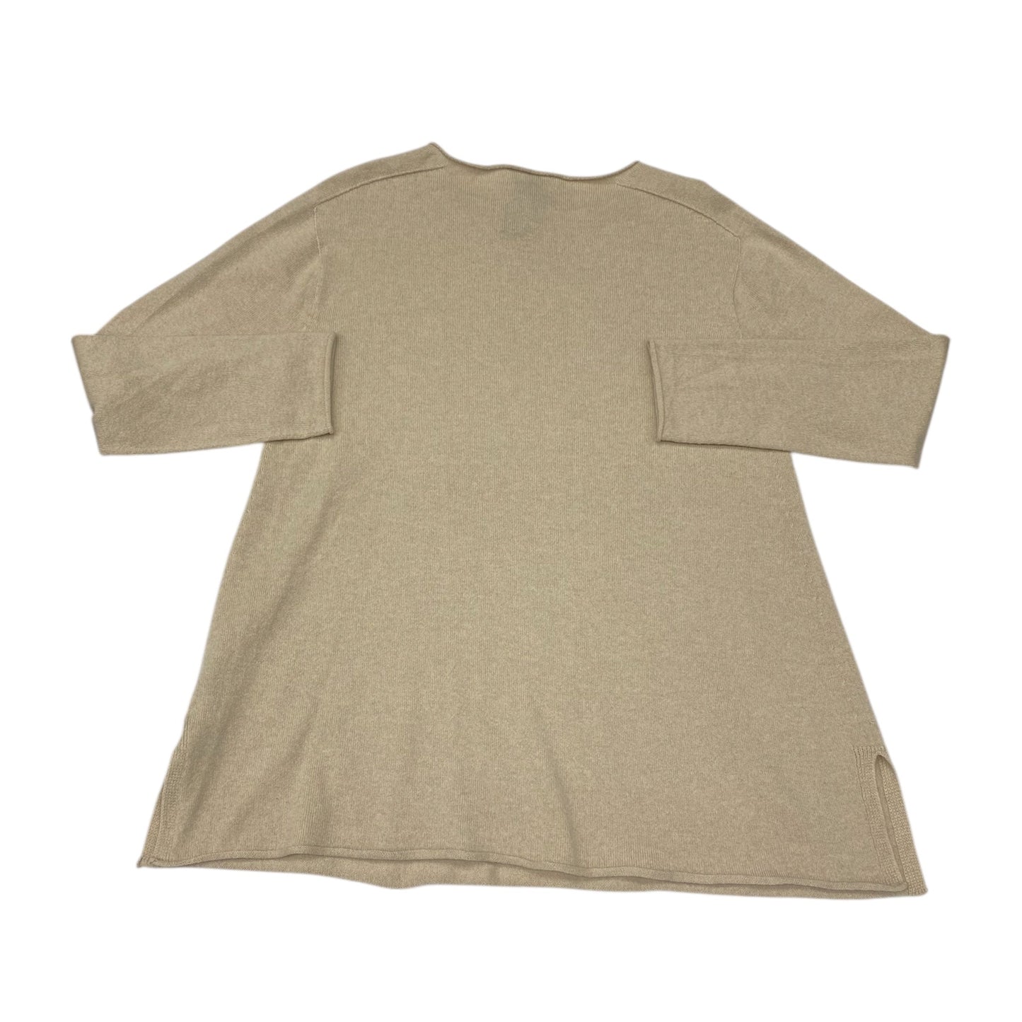 Sweater Designer By Eileen Fisher In Beige, Size:Sp