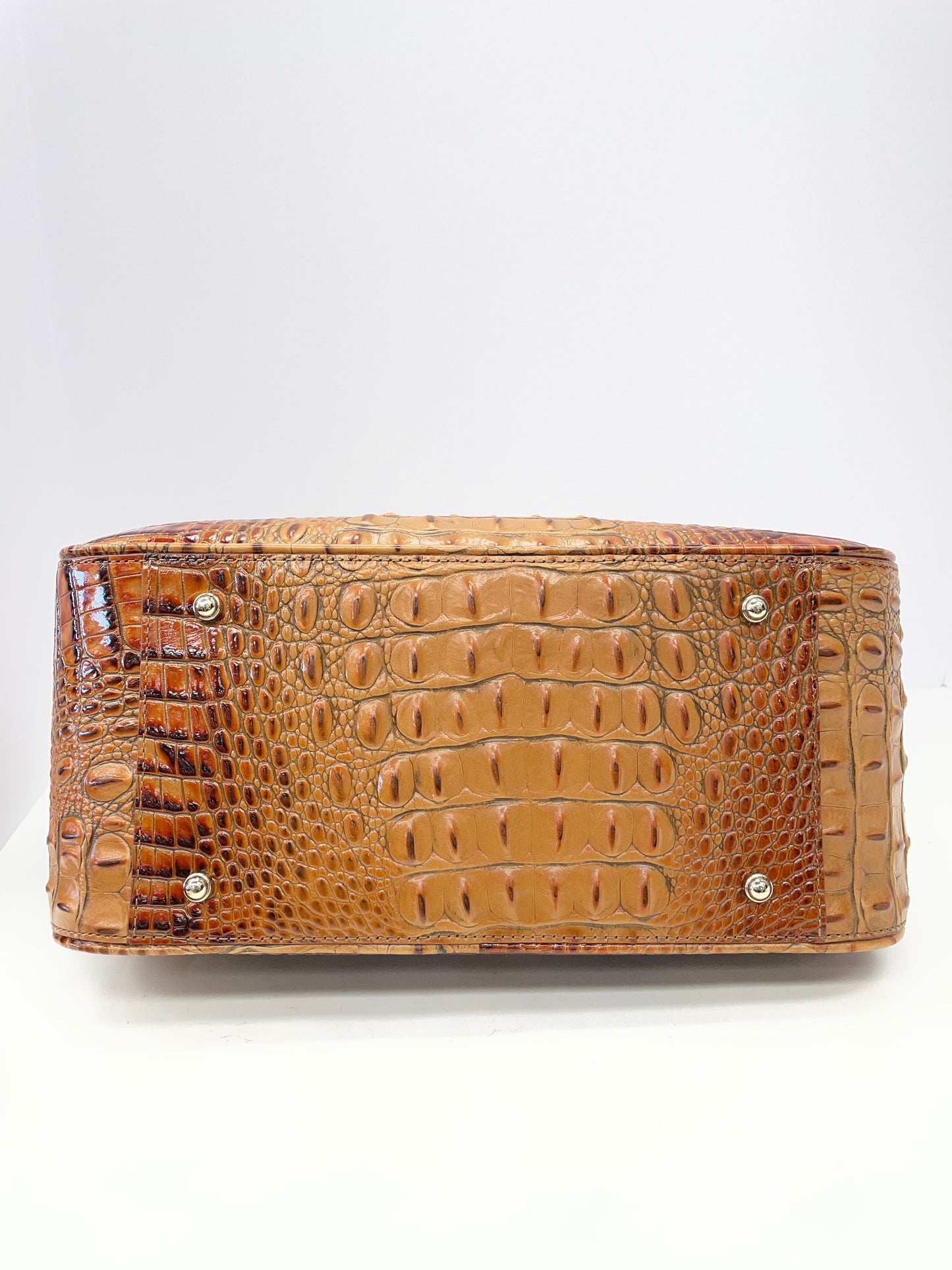 Handbag Designer By Brahmin In Brown, Size:Large