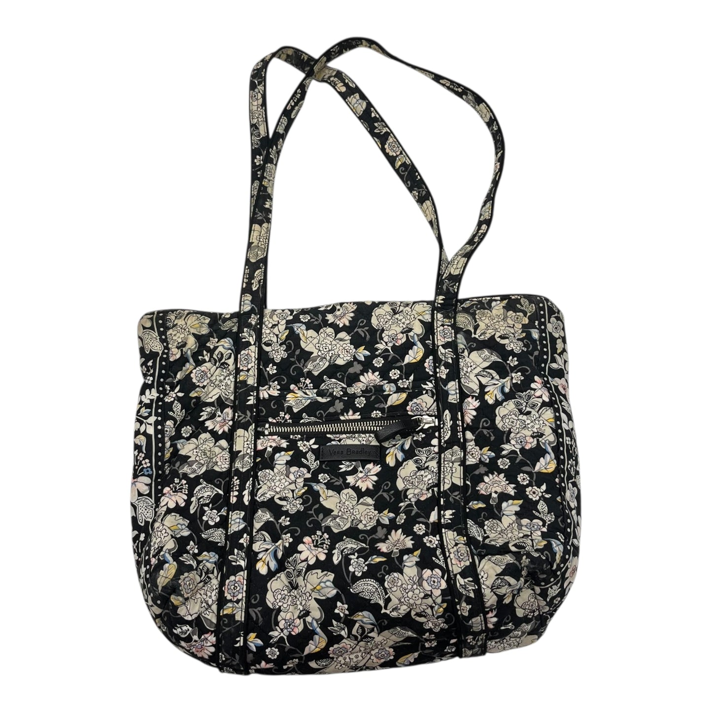 Handbag By Vera Bradley In Black, Size:Medium