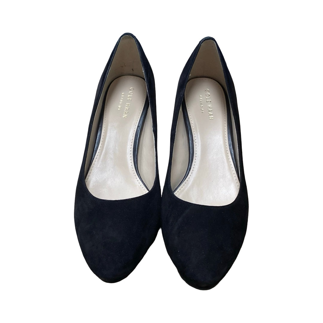 Shoes Heels Block By Cole-Haan In Black, Size:6.5