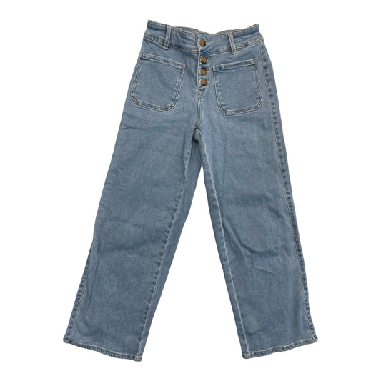 Jeans Wide Leg By Oat In Blue Denim, Size:0