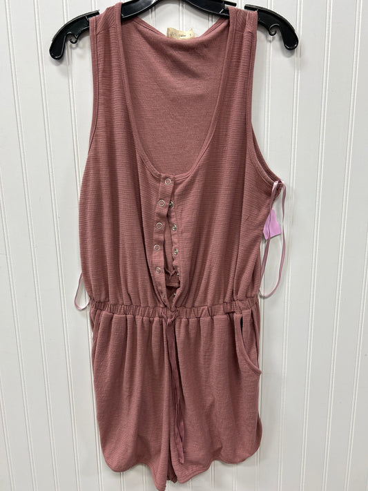 Romper By New In In Pink, Size:L