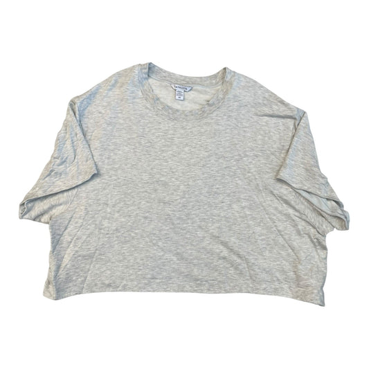 Athletic Top Ss By Athleta In Grey, Size:2X