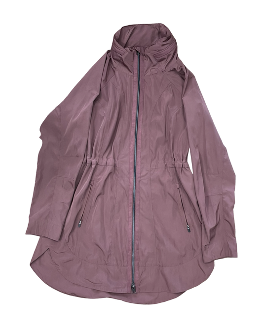 Jacket Windbreaker By Athleta In Mauve, Size:Xs