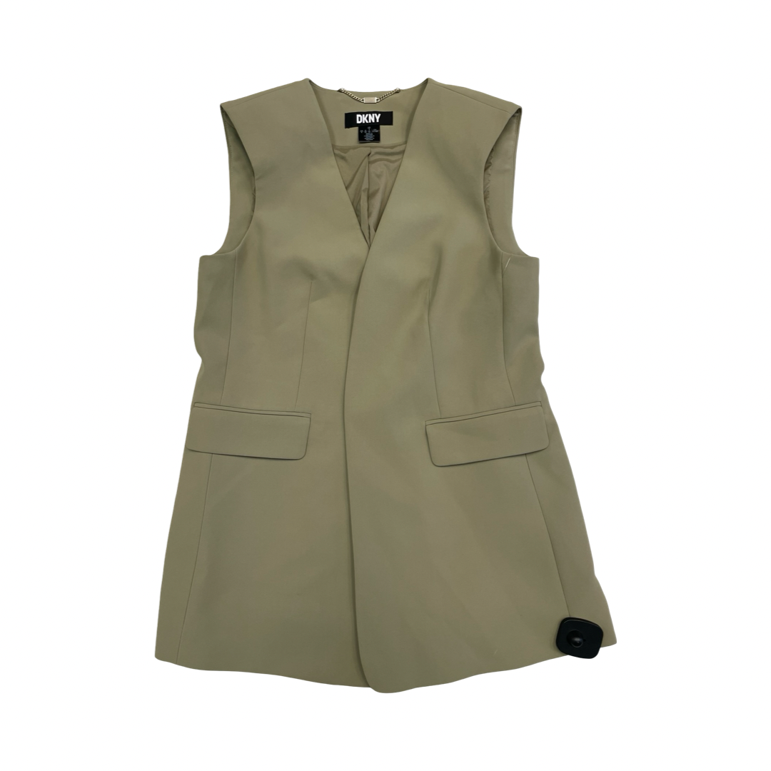 Vest Other By Dkny In Green, Size:8