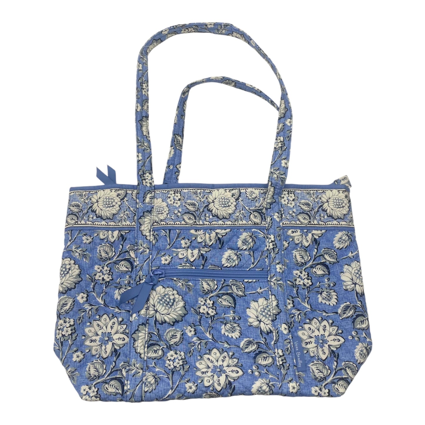 Handbag By Vera Bradley In Blue, Size:Medium