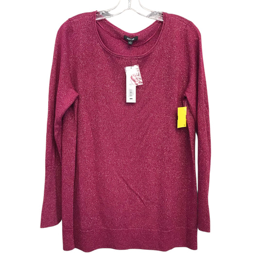 Sweater By Apt 9 In Pink, Size:L