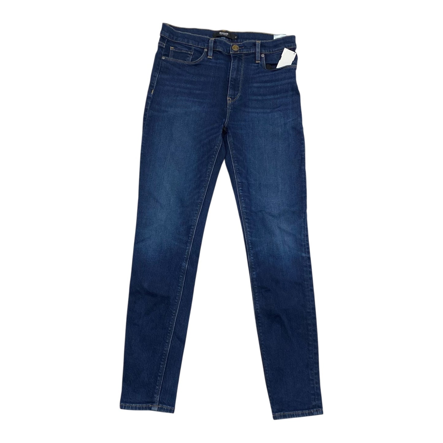 Jeans Straight By Hudson In Blue Denim, Size:8