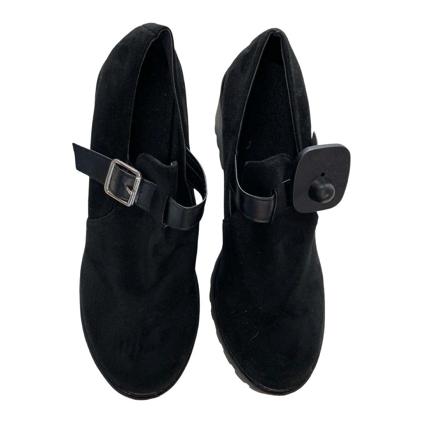 Shoes Heels Block By Clothes Mentor In Black, Size:9.5