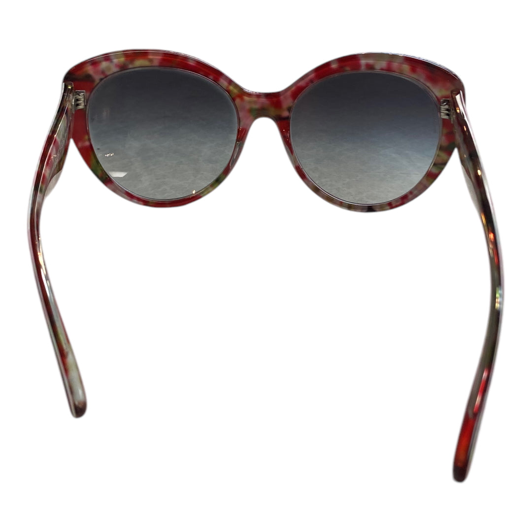 Sunglasses Luxury Designer By Dolce And Gabbana In Floral Print