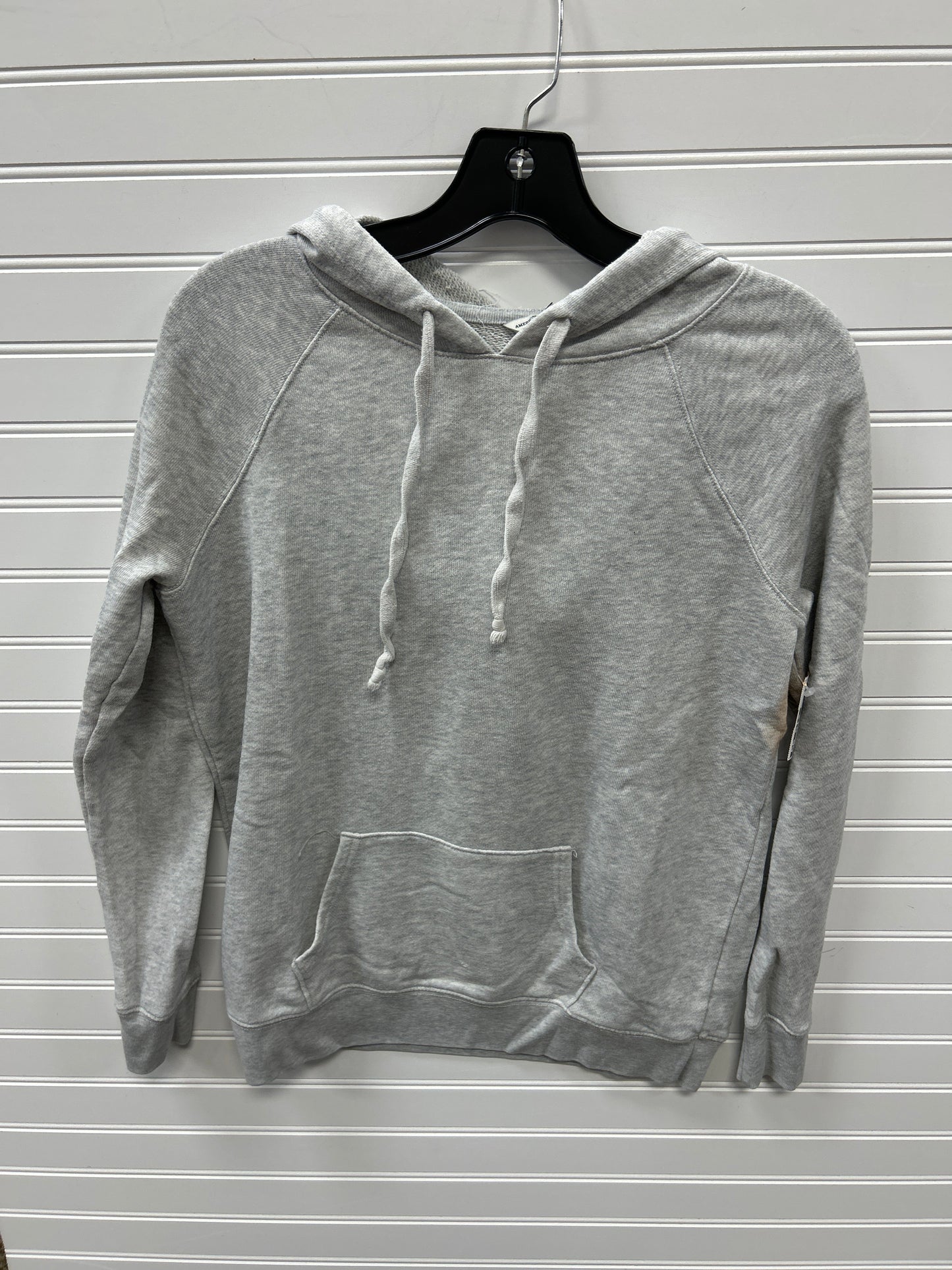 Sweatshirt Hoodie By American Eagle In Grey, Size:Xs