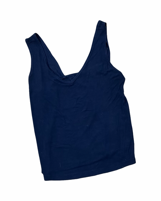 Top Sleeveless By Cabi In Navy, Size:M