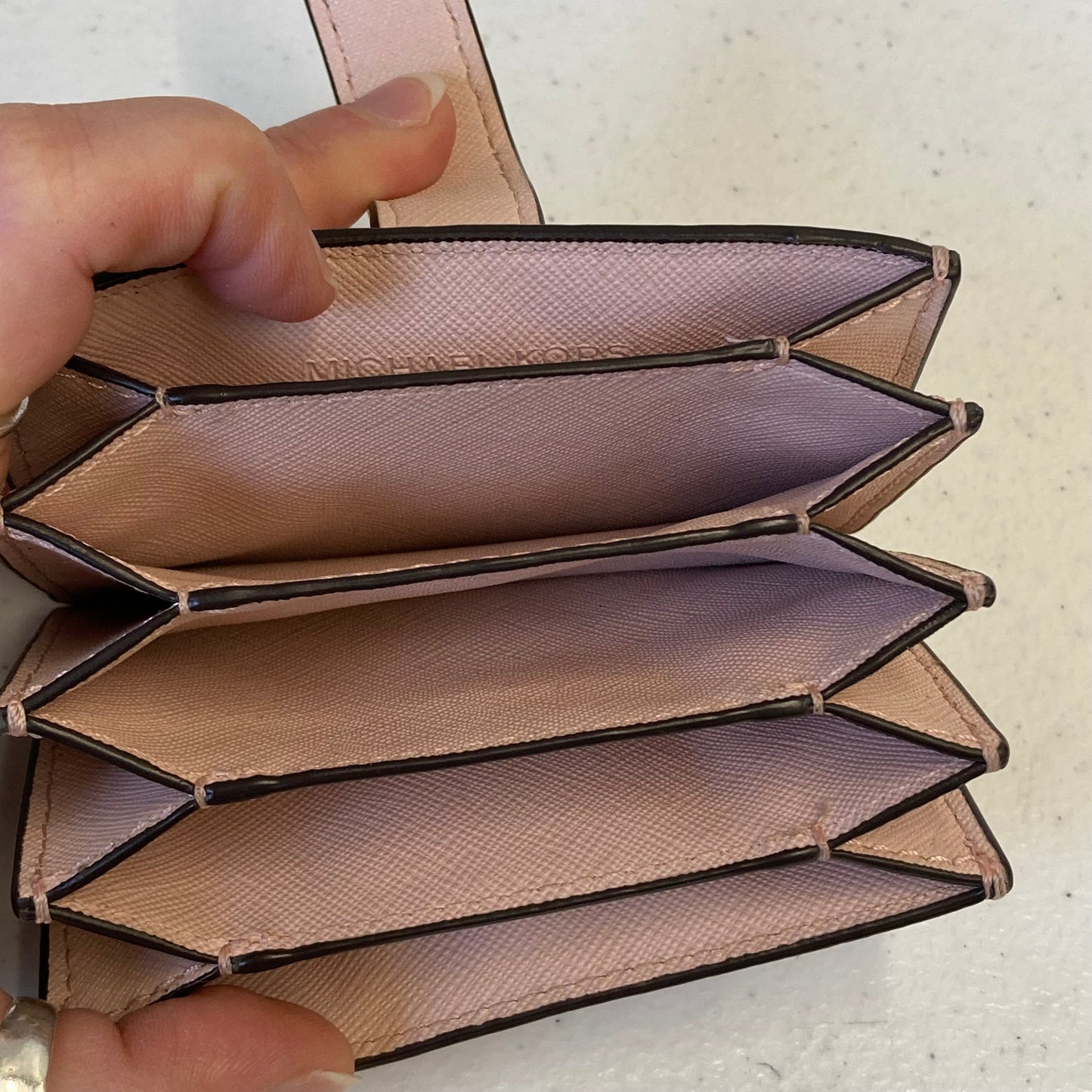 Wallet Designer By Michael Kors In Pink, Size:Small