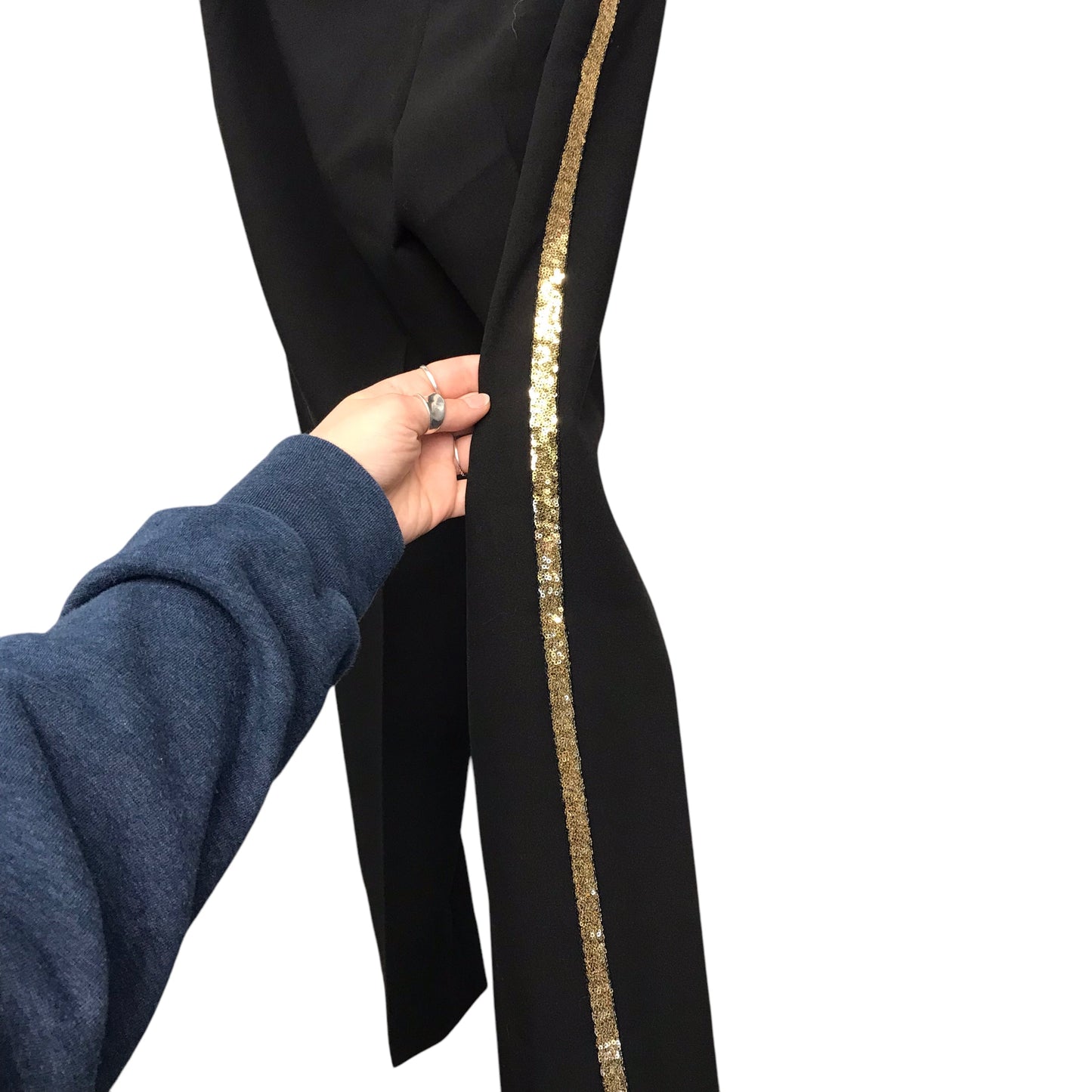 Pants Dress By Talbots In Black, Size:4P