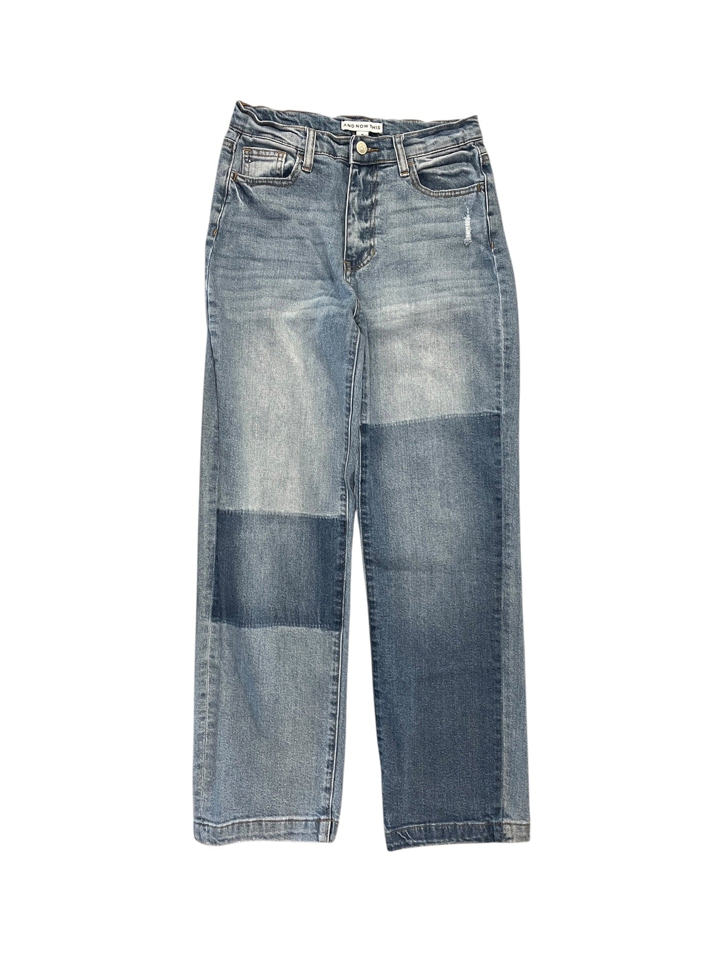 Jeans Straight By And Now This In Blue Denim, Size:2