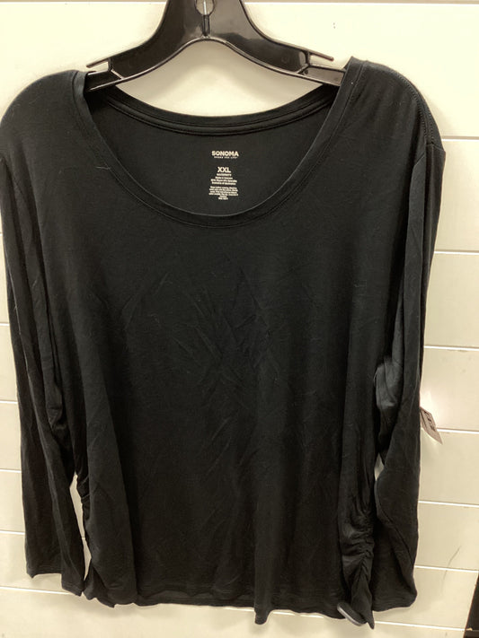 Top Ls By Sonoma In Black, Size:1X