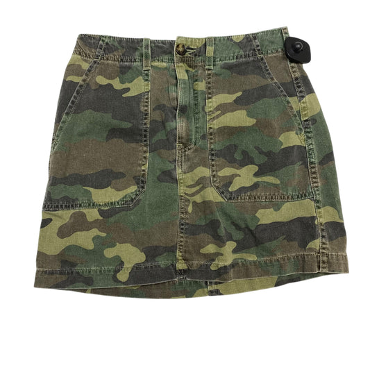 Skirt Mini & Short By Sundry In Camouflage Print, Size:Xs