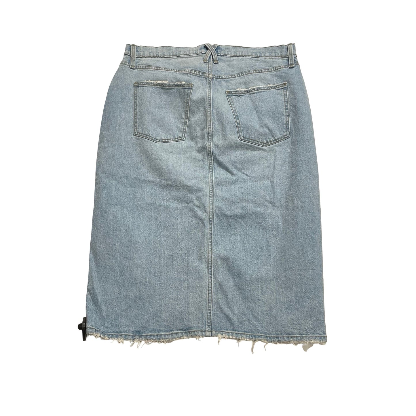 Skirt Maxi By Universal Thread In Blue Denim, Size:14