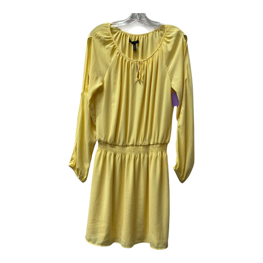 Dress Casual Short By White House Black Market In Yellow, Size:S