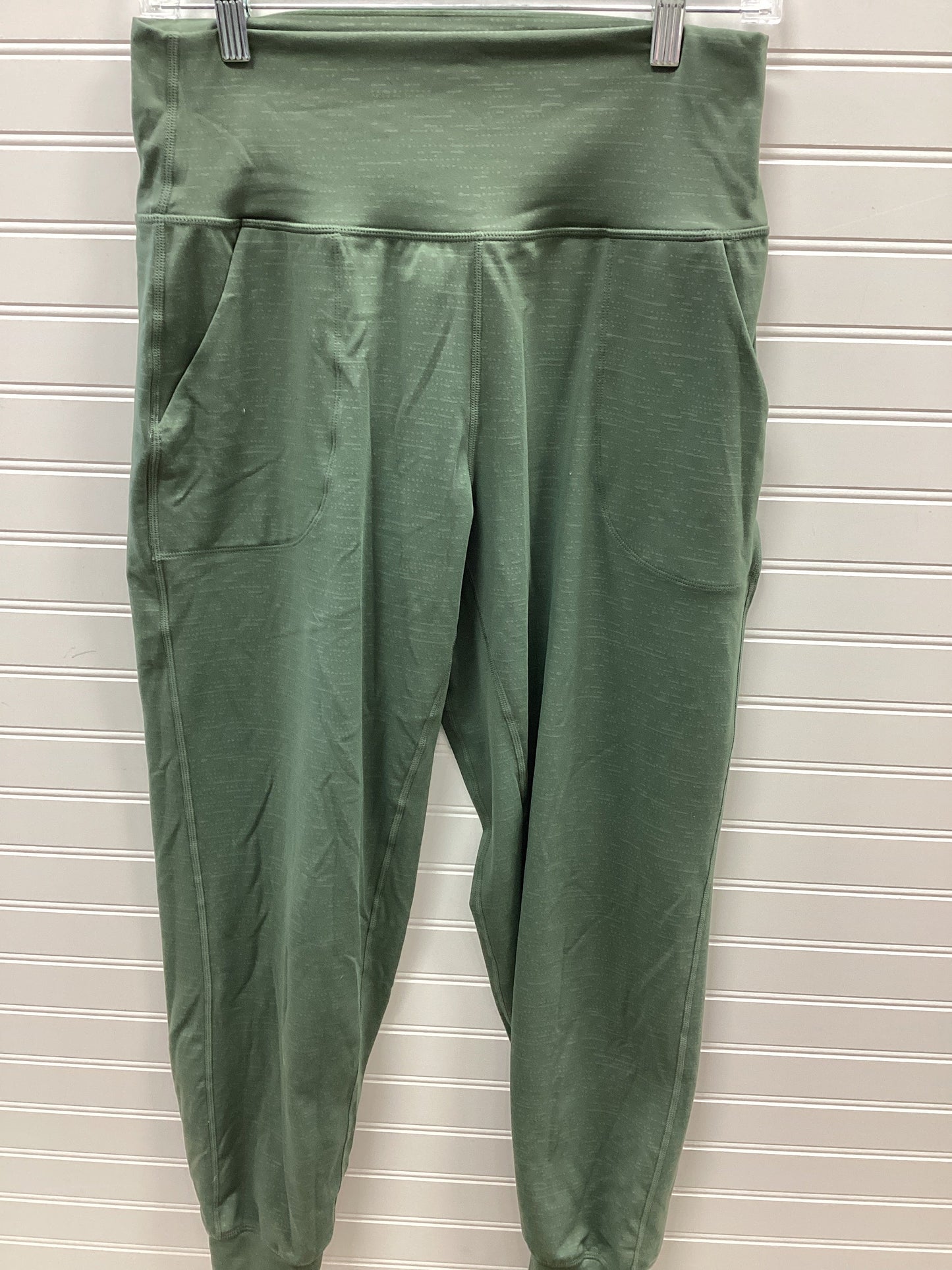 Athletic Pants By Zyia In Green, Size:L