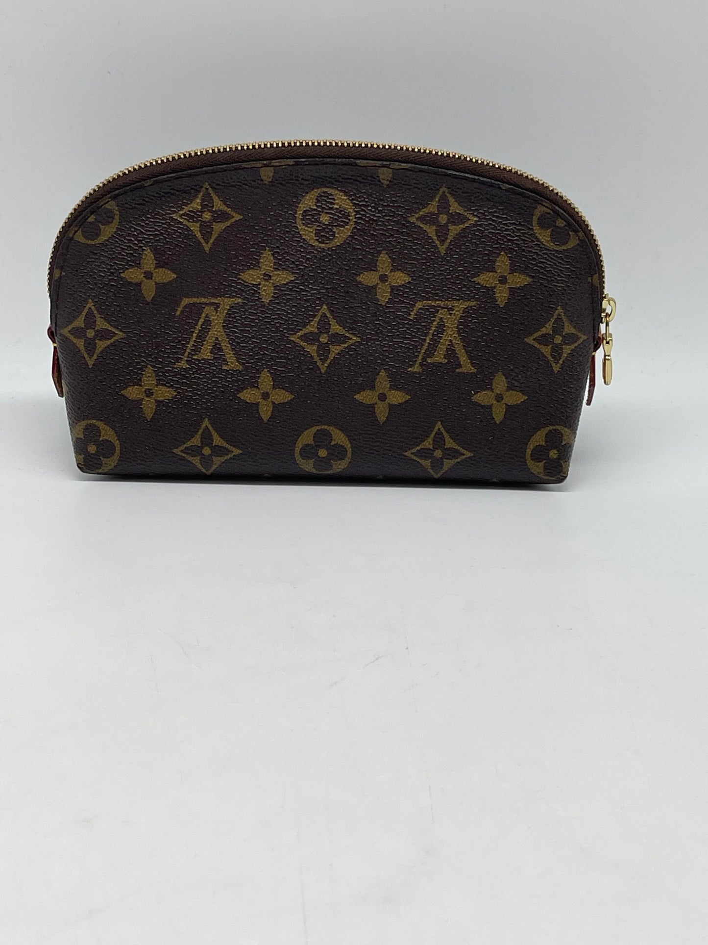 Makeup Bag Luxury Designer By Louis Vuitton, Size: Small