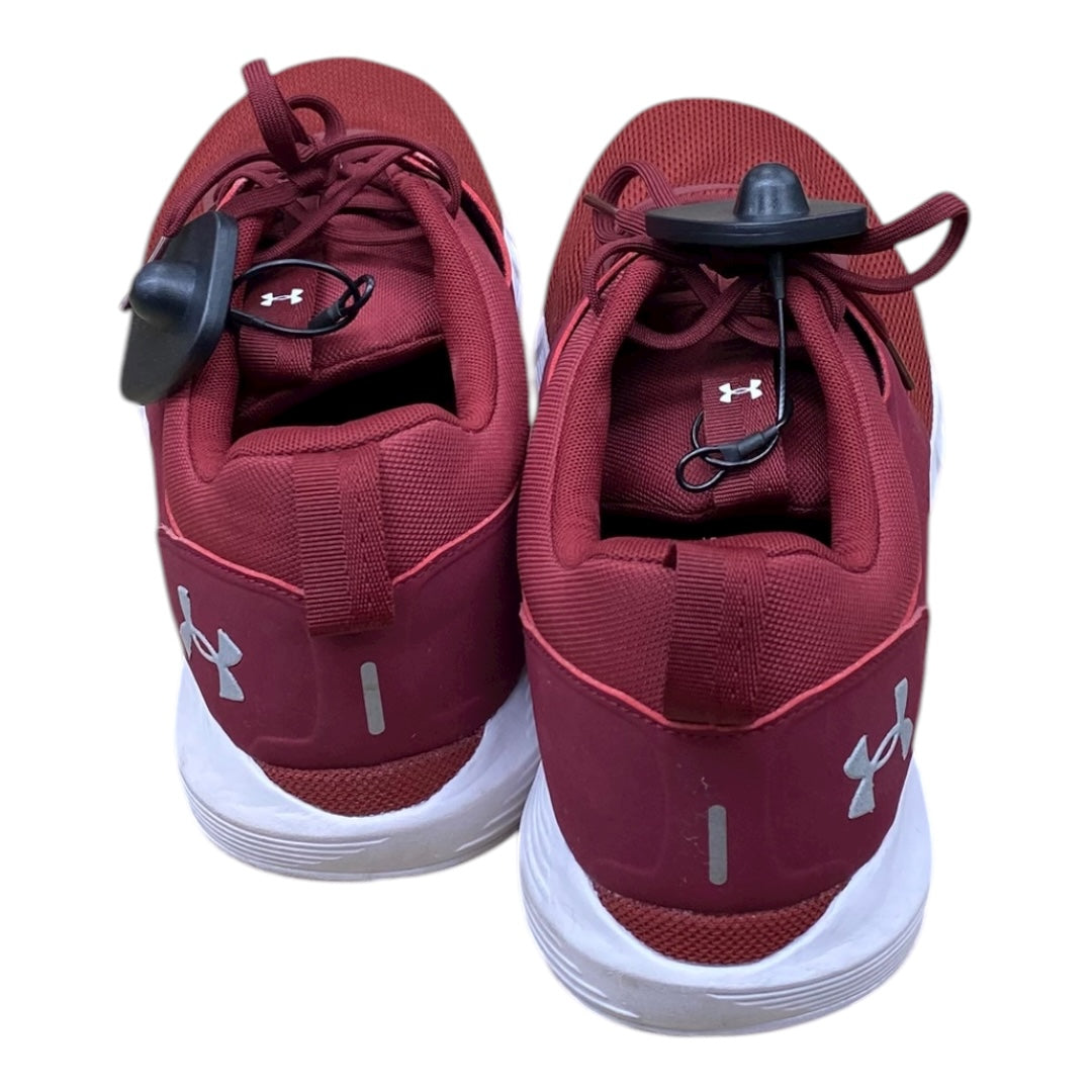Shoes Athletic By Under Armour In Red, Size:11
