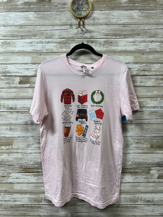 Top Ss By Canvas In Pink, Size:M