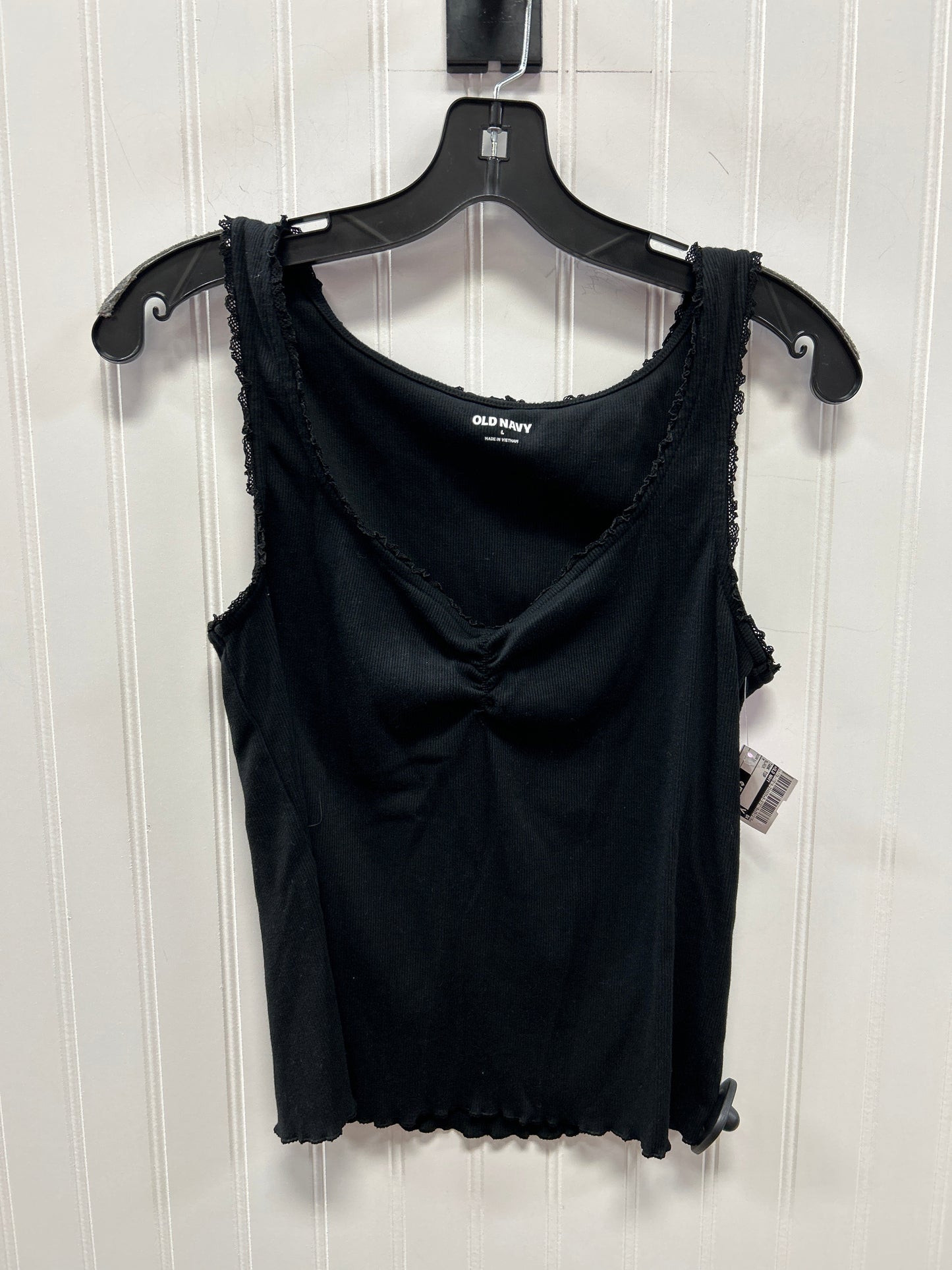 Tank Top By Old Navy In Black, Size:M