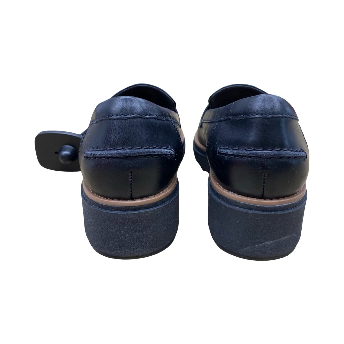 Shoes Flats By Clarks In Black, Size:8