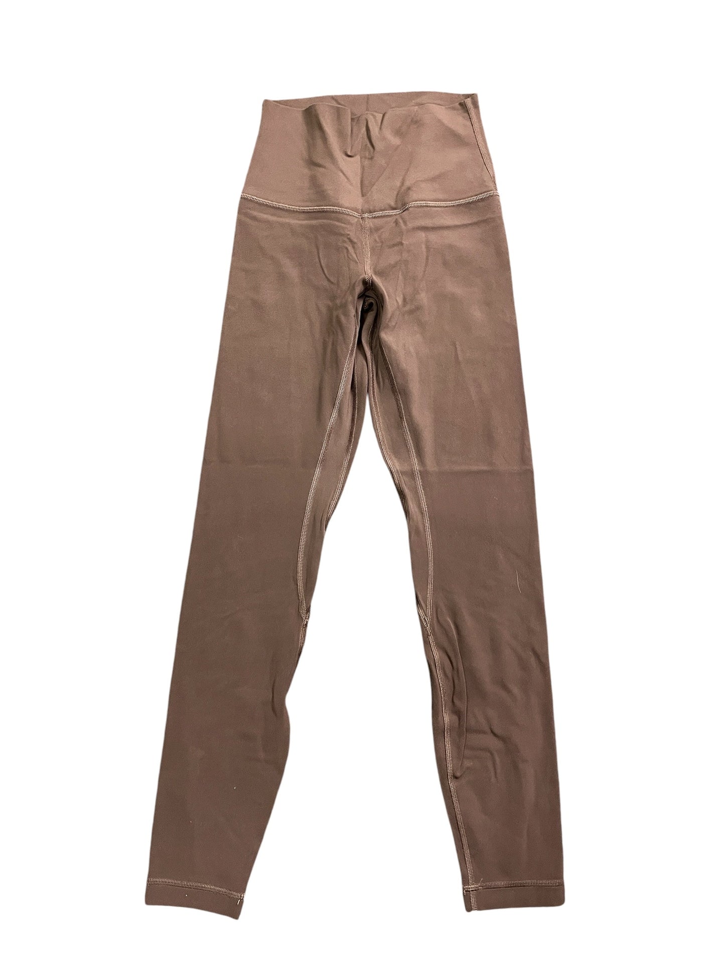 Athletic Leggings By Lululemon In Brown, Size:Xs