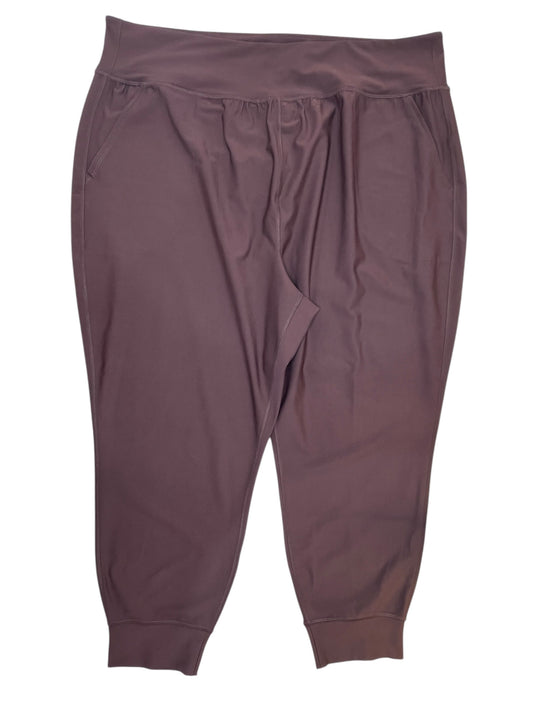 Athletic Pants By Old Navy In Purple, Size:3X