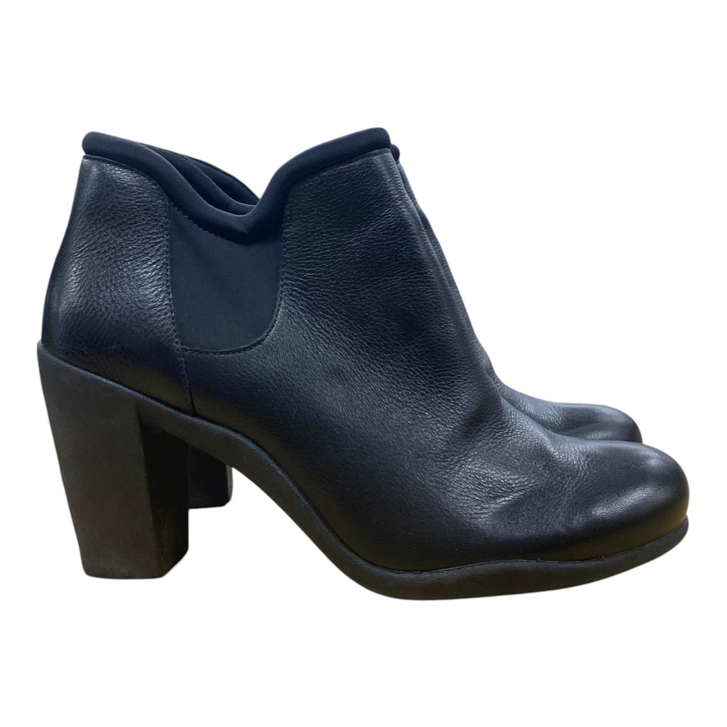 Boots Ankle Flats By Clarks In Black, Size:6.5