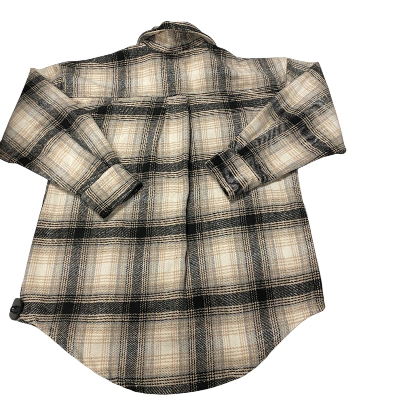 Jacket Shirt By Cmc In Plaid Pattern, Size:S