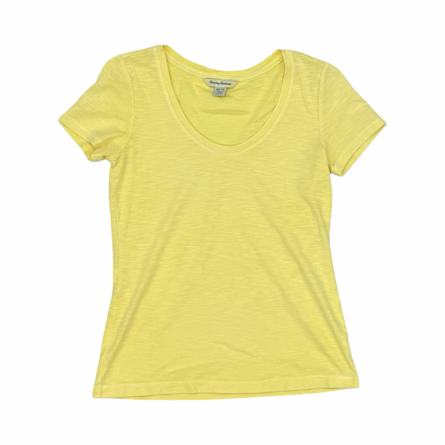 Top Ss By Tommy Bahama In Yellow, Size:Xs