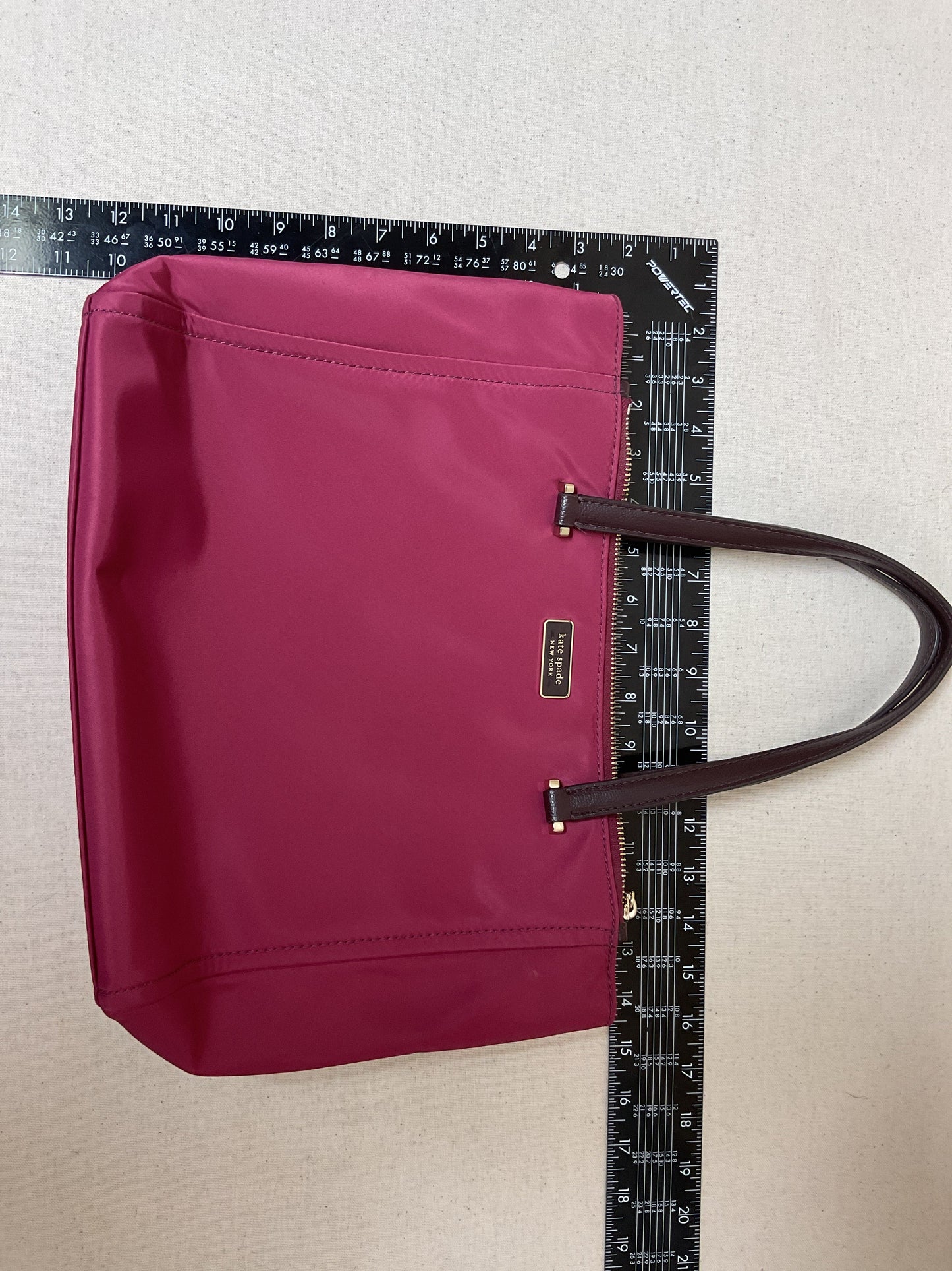 Handbag Designer By Kate Spade In Purple, Size:Medium