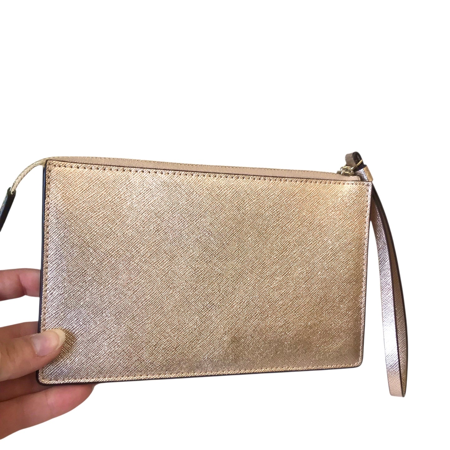 Wristlet Designer By Kate Spade In Rose Gold, Size:Small