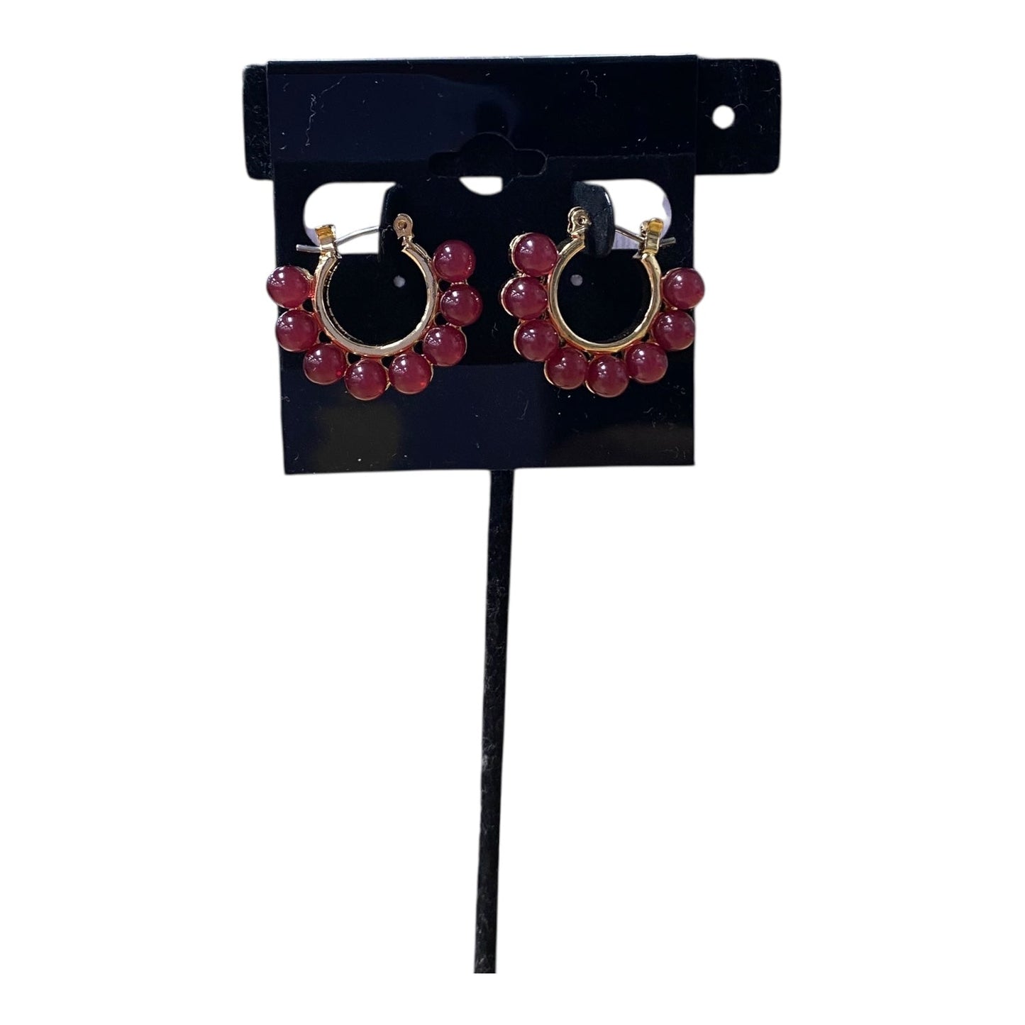 Earrings Hoop In Gold