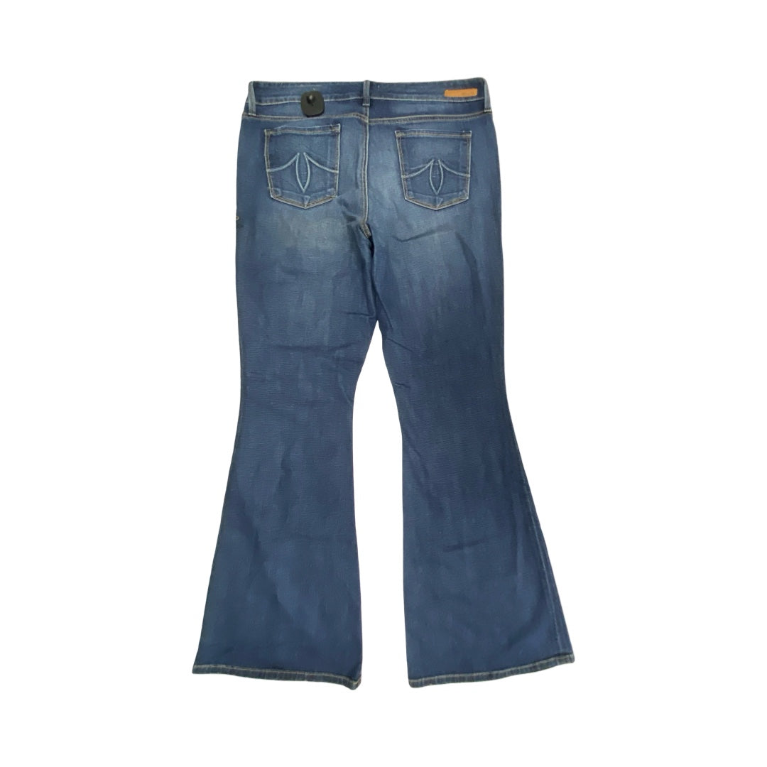 Jeans Flared By Level 99 In Blue, Size:14