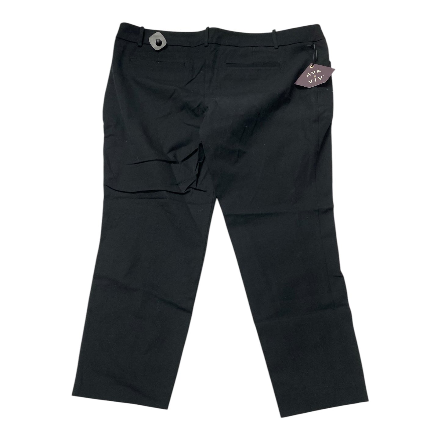 Pants Dress By Ava & Viv In Black, Size:22