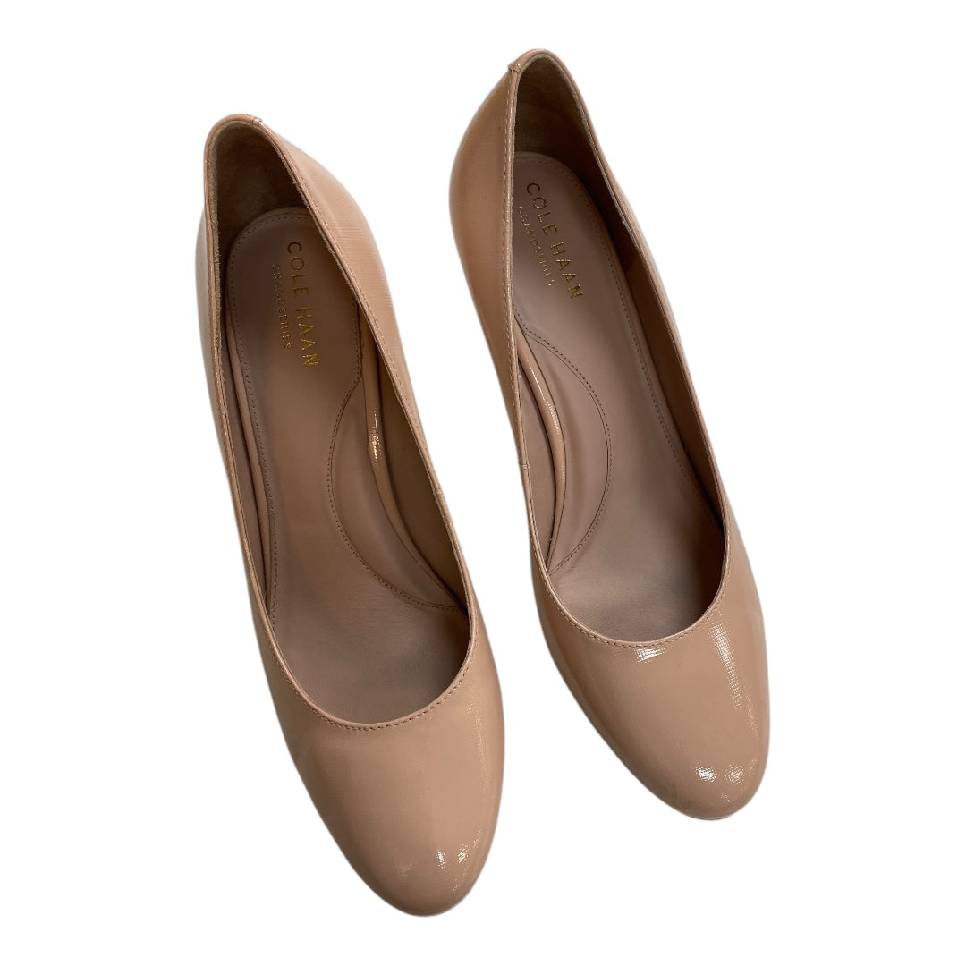 Shoes Heels Kitten By Cole-Haan In Peach, Size:8.5