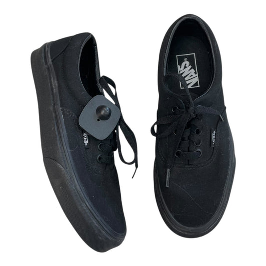 Shoes Athletic By Vans In Black, Size:8