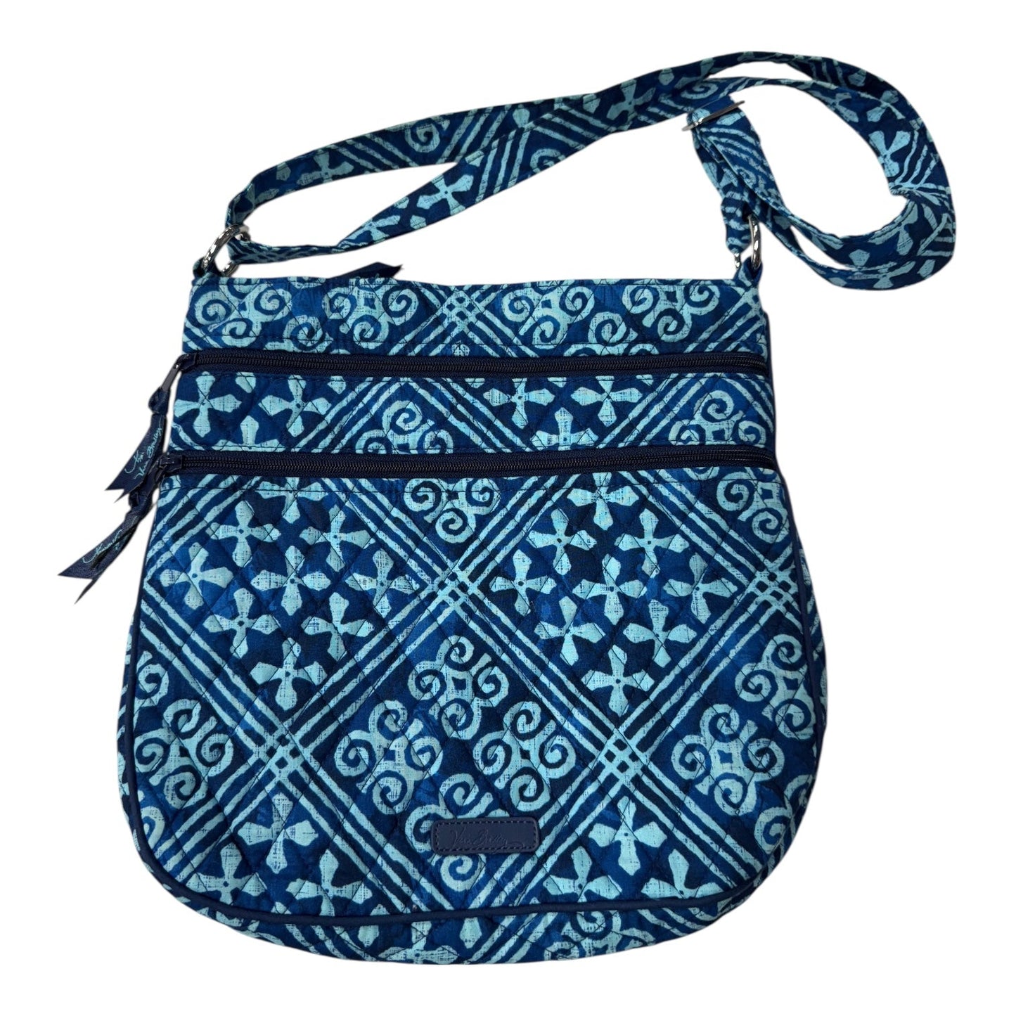 Handbag By Vera Bradley In Blue, Size:Medium